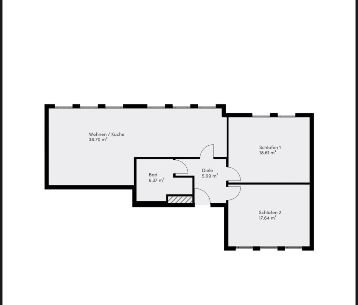 Kaza Guesthouse, Centrally Located 2 & 3 Bedroom Apartments In Аугсбург Экстерьер фото